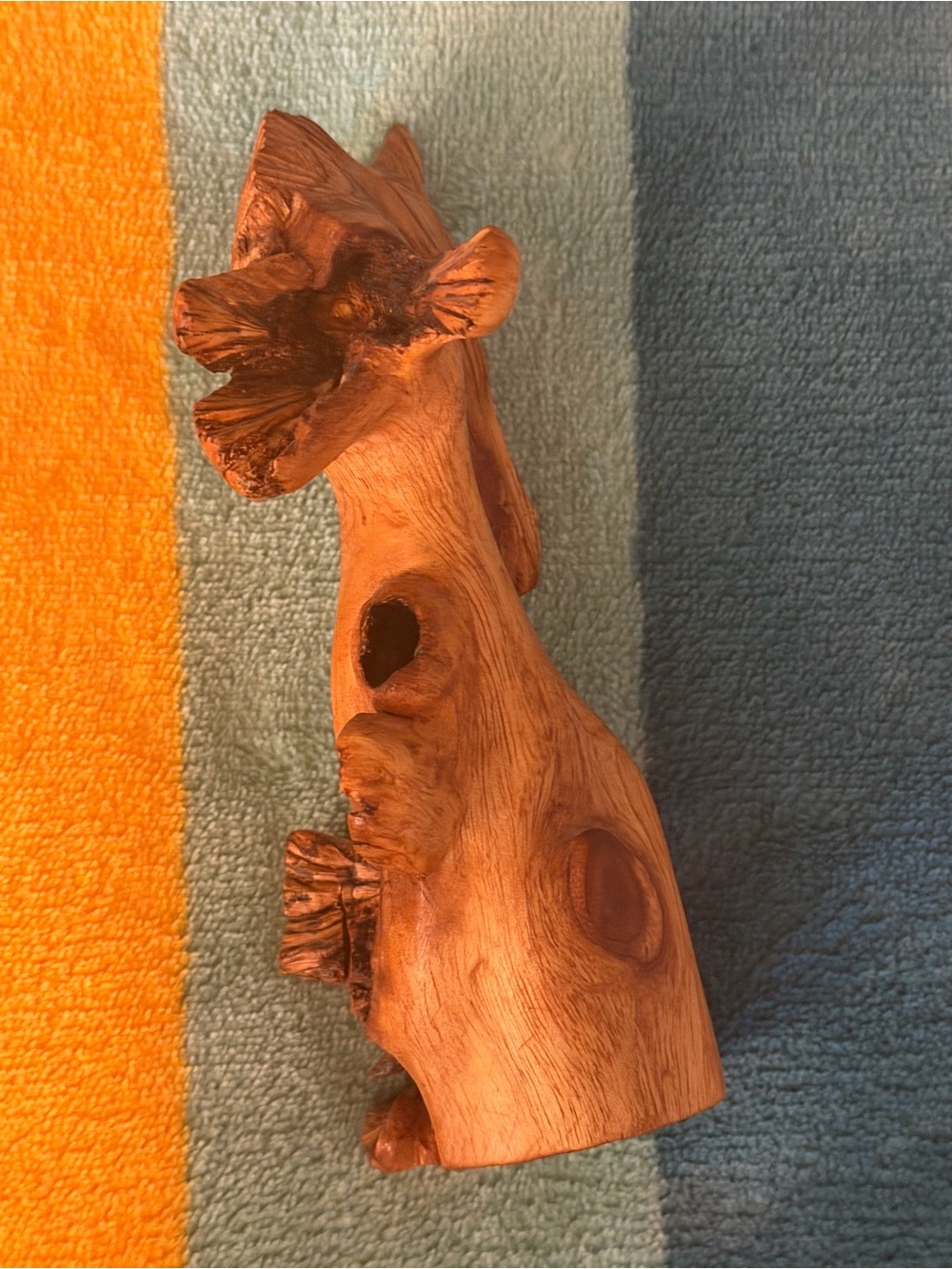 Beautiful Hand-Carved Horse Bust From Wood Burl - Picture 6 of 11